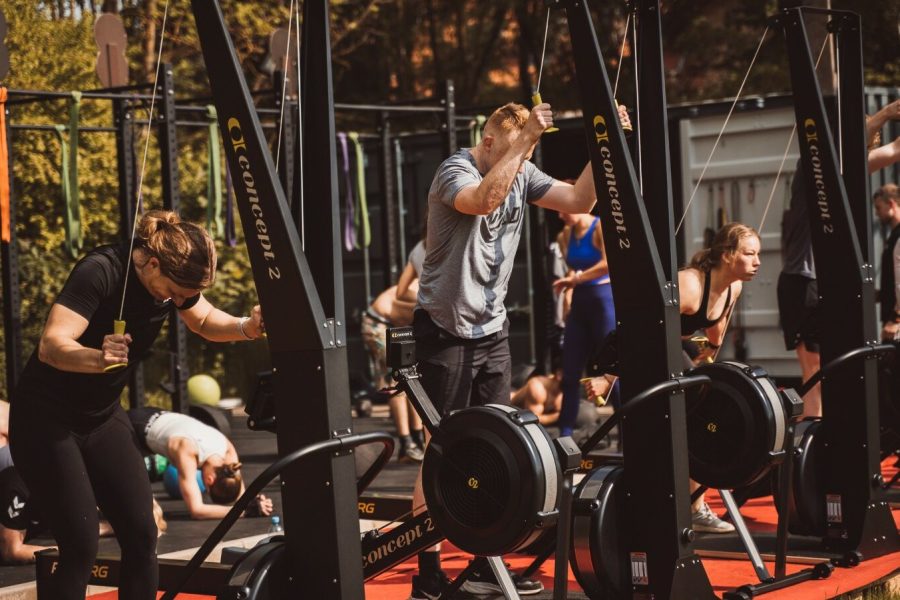 Ski Ergo und Ruder Ergo für die Conditioning Einheit bei Matory in Würzburg